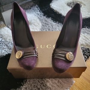 Gucci Scar Pelle Patent Lamb